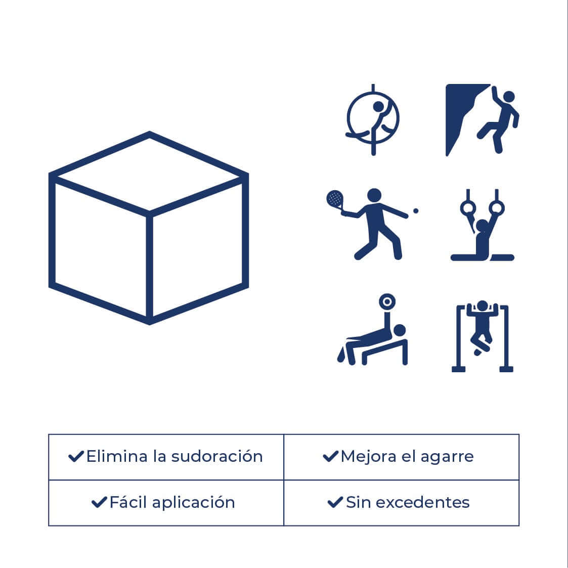 Magnesio en Bloque 70 g  x 8un