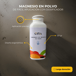 Magnesio en polvo en botella dosificadora  120 gr